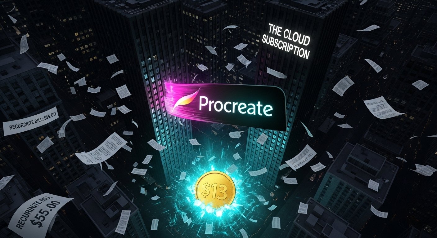 Procreate Anti-SaaS Revolution